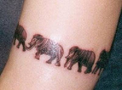 Фото и значение татуировки " Слон ". X_be5b8ef7